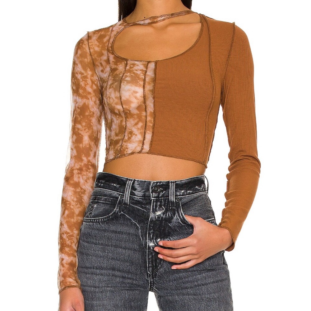 Revolve Superdown Nylah Split Top - image 1